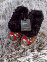 Load image into Gallery viewer, Dark Fur Sheepskin Moccasins
